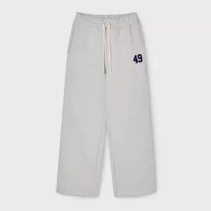 매장정품 WHO.A.U 후아유 Patch Wide Pants WHTMG1111F멜란지그레이 1419960