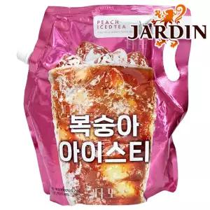 쟈뎅 대용량 복숭아 아이스티 파우치 1.5L