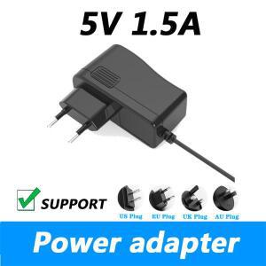 DC 5V 1.5A 100-240V 변환기 전원 어댑터 스위치 공급 장치 충전기 EU 플러그 5.5*2.1MM