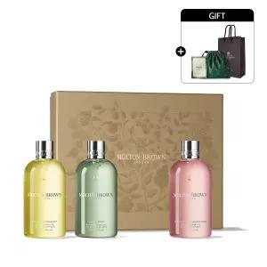 [롯데백화점]몰튼브라운 [GIFT] 플로랄 & 그린 샤워젤 트리오 선물세트 (샤워젤 300ml x 3개)