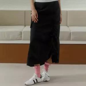 [에고이스트] [BLUE LABEL] 러플 밴딩 머메이드 스커트 (ER2OSK03-T)