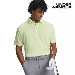 언더아머 UNDERARMOUR 남성 반팔 UA Tech 폴로 카라 티셔츠 1290140-392 440569