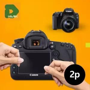 2매 캐논 EOS 200D 카메라 HD 액정보호필름 광학 유리 (13919524)