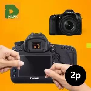 2매 캐논 EOS 80D 카메라 HD 액정보호필름 강화 디카 (13919652)