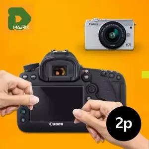2매 캐논 EOS M100 카메라 HD 액정보호필름 유분방지 (13919491)