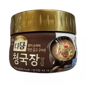 씨제이 다담청국장양념 530g x 2개 b27956 (29266547)