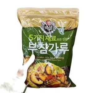 백설 자연재료 부침가루 1kg x 2개 b84036 (29261882)