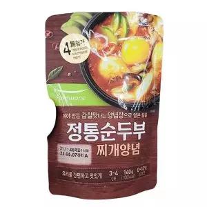 풀무원 정통 순두부찌개 양념장 140G X 5개 b80139 (29266802)