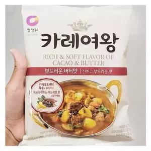 청정원 카레여왕 부드러운버터맛 108g 43787 (29469136)