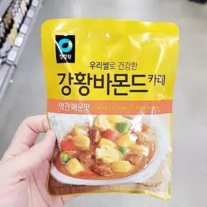 청정원 우리쌀로 건강한 강황 바몬드 카레 약간 매운맛 100g 402115 (29469129)