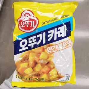 오뚜기 카레 약간 매운맛 1kg 800599 (29469391)