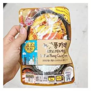 오뚜기 오즈치킨 푸팟퐁카레 코코넛크림게살 180g x 2개 33599 (29469376)