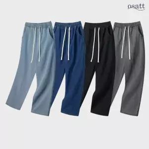 남자 청바지 스판 세미와이드 핀턱 빅사이즈 팬츠  생 (45790758)