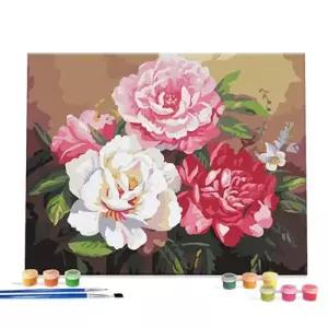 아트박스 아이러브페인팅 DIY 명화 그림그리기 세트 모란꽃 40x50