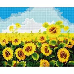 TBZ 해바라기 밭 (캔버스) 보석십자수 40x50