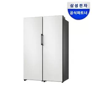 [카드가174만]삼성전자 비스포크 26년형 2도어 냉장고 세트 682리터 RR70H39G10+RZ70H32UN0 키친핏 AI절약
