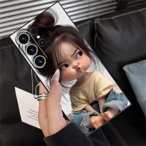 삼성 호환 갤럭시 S23 울트라 S26 S24 플러스 S21 FE S9 S10 S25 엣지 S20 노트 8 9 소프트 폰 케이스 만화