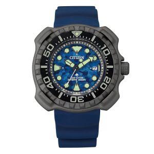 Citizen 손목시계 프로마스터 MARINE 시리즈 다이버 200m BN0227-09L 남성 블루