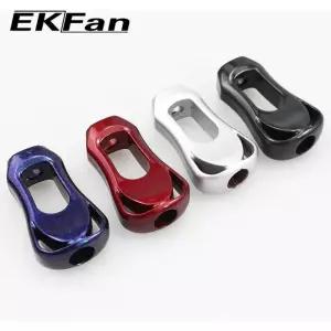 Ekfan-탄소 섬유 소재 노브 다이 스피닝 베이트캐스팅 릴 핸들 초경량 DIY 용