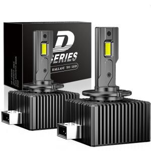 2PCS 30000LM D1S D3S 헤드 라이트 35W D2S D2R D4S D4R D5S D8S LED Canbus 램프 자동 조명 전구 6000K 플