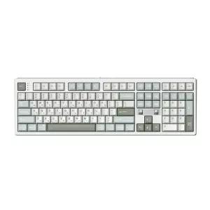 프리플로우 archon AK68 DualDial 유무선 기계식 키보드 말차라떼, 저소음 디딤돌축