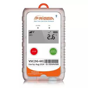 프리가 V5C 4G/5G 실시간 온도 습도 데이터 로거 일회용 28800포인트 원격 무선 디지털 기록기 60일 온실