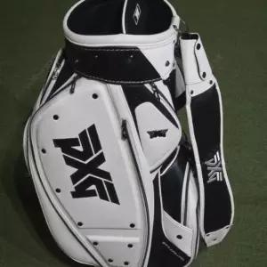 PXG 정품 골프백 블랙 앤 화이트 피액스지 중고 캐디백