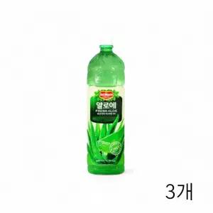 TBZ 델몬트 알로에주스 1.5Kg X 3개 사무실간식 탕비실음료수 건강주스 건강쥬스 손님용음료