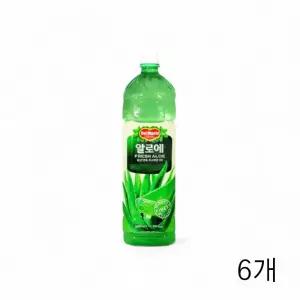 TBZ 델몬트 알로에주스 1.5Kg X 6개 사무실간식 탕비실음료수 건강주스 건강쥬스 손님용음료