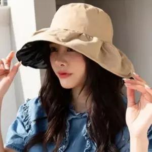 여성 자외선 모자 햇빛 산책 챙 넓은 썬캡 여성썬햇 나들이 차단 여름햇모자 여름 가리개 원픽