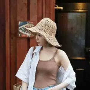 (색상 베이지)여름철 패션 휴가 남여공용모자 사파리 썬캡 모자 아이탬 밀집 모두팜