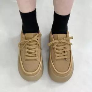 여대생 패션 스니커즈 봄 가을 통굽 운동화 캐주얼 운동화싼곳 요즘유행하는운동화