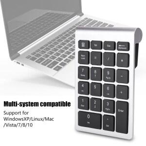 텐키패드 넘버패드 숫자 키보드 키패드 RF304 22 4G 미니 USB 무선 리시버