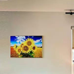 돈들어오는그림 거실 금전운 인테리어 해바라기 액자 해바라기액자 돈들어오는그림액자