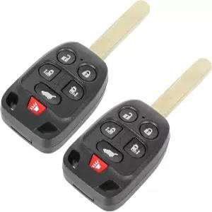 혼다 오디세이 2011 2012 N5F-A04TAA용 X AUTOHAUX 2pcs 차량 교체용 키포브 키리스 원격 진입 쉘 케이스