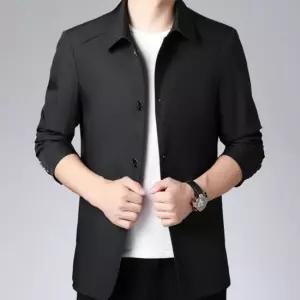 블레이저 남자 봄 가을 간절기 트렌치코트 데일리 캐주얼 아우터 남성 맥코트 자켓