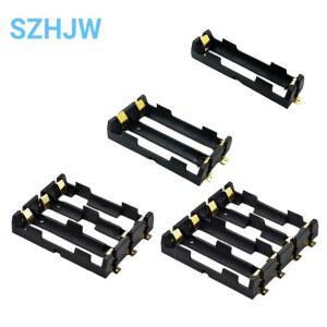 호환 1x2x3x4x18650 SMT 배터리 홀더 18650 SMD 배터리 상자 스토리지 케이스 컨테이너 보조베터리 청동 핀 충전식 SMT