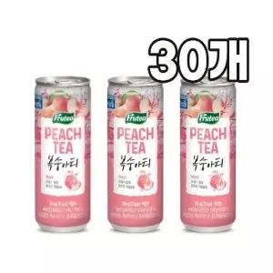 [셀러허브]푸르밀 푸르티 아이스티 복숭아티 액상차 240ml x 30캔 1박스 /J (S41558870)
