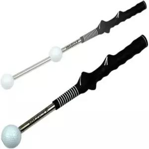 HH-GOLF 리듬 클릭 사운드 텔레스코픽 워밍업 골프 스윙 트레이너 템포를 위한 제스처 트레이닝 보조 도구 교정 근력 연습 스틱