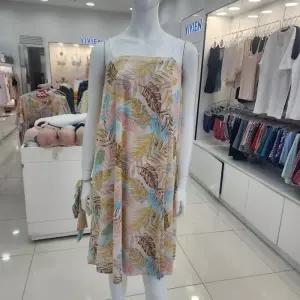 [비비안]폴리 50D 나뭇잎 프린트 골프가운GW1925_KG