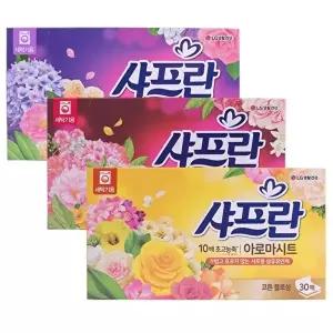 샤프란 아로마시트 30매 섬유유연제 섬유린스