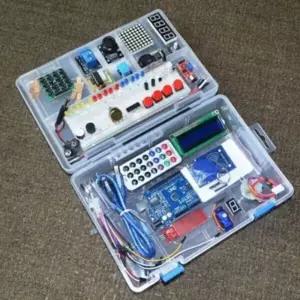 UNO R3 RFID 업그레이드 스타터키트 아두이노 기초전자 실습 키트 센서 모듈 LED 디스플레이 포함