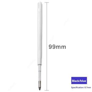 10-20pcs 0.7MM 볼펜 플라스틱 G2 리필 펜 쓰기 부품 호환 파란색/블랙 잉크 Office 지