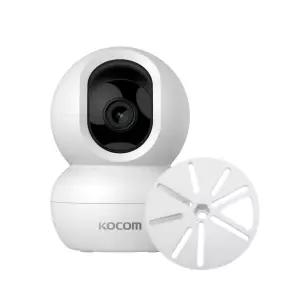 코콤 KTC-Z30 홈캠+원판 브라켓 세트 초고화질 스마트폰 원격회전 홈카메라