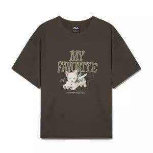 [휠라]휠라 여성 MY Favorite Puppy 티셔츠 FS262RS01F022-217