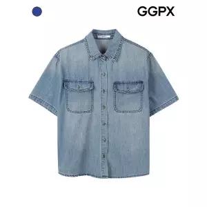 [GGPX]캐주얼 데님 셔츠 (GQ4SH069F)