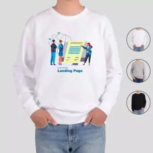[골드스마일]맨투맨 전색상 글로벌 계약서 비즈니스 디자인