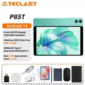 Teclast P85T 태블릿 PC Allwinner A523 8코어8인치 1280x800 HD IPS4GB RAM64GB ROM5000mAh Type-C안드로