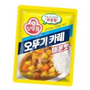 (올핀)오뚜기 매운맛 카레 1kg 분말카레 과립형 커리파우더