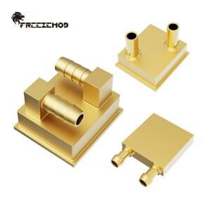 커스텀수냉 FREEZEMOD 적색 구리 수냉식 흡수 CNC 용접 고압 저항 가공 SLTZT4040